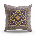 thumbnail image 1 of Juego de 2 fundas decorativas para cojines, fundas de sofá con estampado bordado, estilo nacional, tapicería de granja, estilo para sofá, cama, sala de estar Feliz Sencillez, 1 of 5