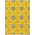 thumbnail image 2 of Addison Rugs Chantille Indoor/Outdoor Transitional Geometric Yellow Washable Rectangle Rug, 5' x 7'6", 2 of 6
