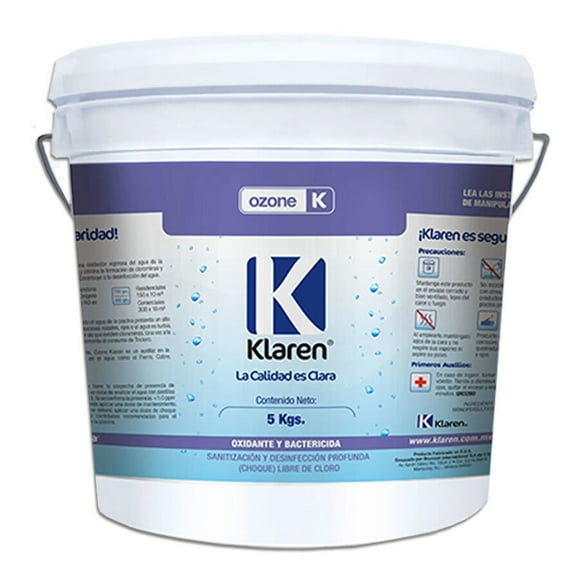 Ozone Klaren Envase De 5 Kg