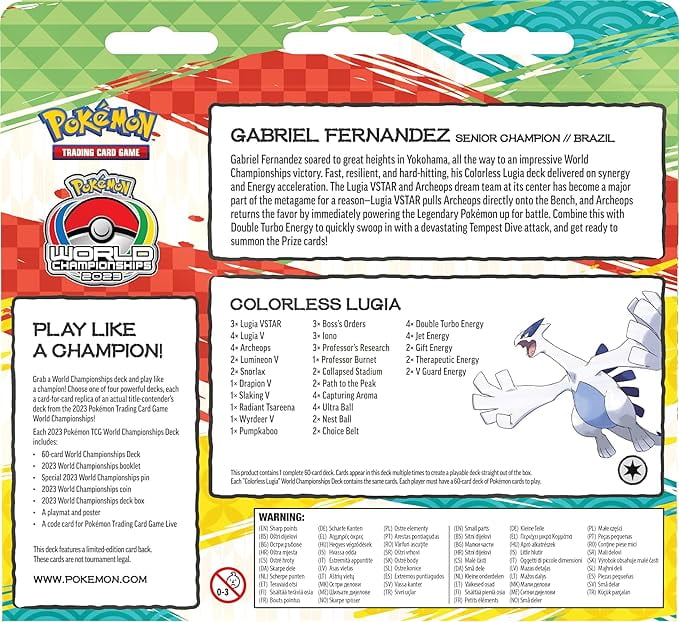 2023 Pokemon TCG World Championships Deck – Gabriel Fernandez