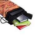 thumbnail image 4 of Logovision, Bacon Pattern Drawstring Backpack Sports Bag Sackpack 17" x 13", Perfect for Gym, Yoga or Practice, 4 of 5