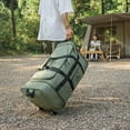 thumbnail image 2 of Naturehike, Collapsible Duffel Bag with Wheels, Portable 88L Large Capacity Sports & Travel Bag, Foldable Travel Luggage Bag for Adult, Tear-resistant Polyester Fabric, For Camping/Traveling/Touring, 2 of 12