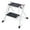 White, variant on Kingrack 2 Step Ladder Folding Stool, Non-Slip Step Ladder, collapsible stool for adults, Heavy Duty 330Lbs Capacity Industrial Lightweight