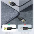 thumbnail image 4 of x8N UGREEN 80414 Gigabit Cat7 RJ45 LAN Cable Ethernet Cable 10Gbps I0d Computer Router Network Conne, 4 of 5