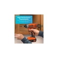 thumbnail image 2 of Kit combinado de herramientas eléctricas BLACK+DECKER 20 V MAX, taladro inalámbrico, 2 of 9