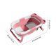 thumbnail image 3 of Cubo de baño con pantalla de temperatura en tiempo real, antideslizante, plegable, con soporte de cojín (sin termómetro rosa), 3 of 6