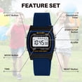thumbnail image 6 of SKMEI Digital Watch Sport Outdoor Multifunctional Chronograph 50 M Waterproof Wristwatches with Alarm/Calendar/LED backlight for 3-15 Year Old, 6 of 9