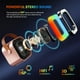 thumbnail image 3 of Máquina de karaoke Peski portátil Bluetooth con 2 micrófonos, oro rosa, 3 of 8