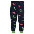 thumbnail image 6 of Popshion Little Boys Pajamas 100% Cotton Sleepwear Kids 2 Piece Dinosaur Pjs Set Toddler Long Sleeve Nightwear Outfit Size 3T/6241, 6 of 6