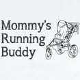 thumbnail image 2 of CafePress - Mommy's Running Buddy Body Suit - Baby Light Bodysuit, Size Newborn - 24 Months, 2 of 4