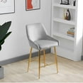 thumbnail image 4 of Tabouret en velours Heavenly Collection, 4 of 4
