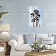 thumbnail image 2 of Stupell Industries Blue Tropics Palm Scene White Framed Giclee Art design by Natalie Carpentieri, 24 x 16, 2 of 8