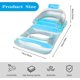 thumbnail image 2 of Inflatable swimming pool mattress, inflatable for swimming pool, adult swimming pool buoy, inflatable swimming pool chair, inflatable buoy, 2 of 4