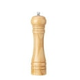 thumbnail image 2 of Pepper Grinder Salt Grinder Wooden Pepper Mill Grinder w/Adjustable Coarse, 8 inch Tall Wood Refillable Manual Pepper Grinder Mill Peppermill for Black Peppercorn, Easy Clean w/Cleaning Brush, 2 of 7