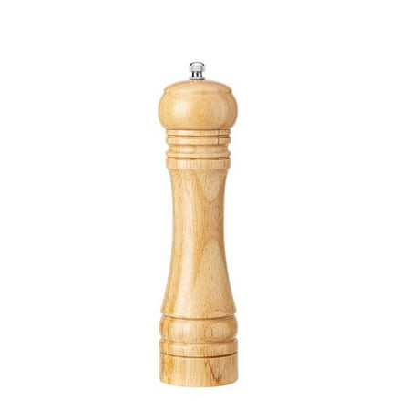 

5-8-10Inch Primary Color O A K Grinder Manual Pepper Mill With Ceramic Grinder