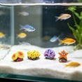 thumbnail image 3 of Mini Resin Coral Aquarium Decor, Realistic Artificial Coral Reef Ornament, Colorful Fish Tank Landscape Decoration for Home Office Pet Reptile Terrarium Small Aquarium, 3 of 7