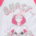 thumbnail image 4 of Marvel Spider-Gwen Ghost Spider Long Sleeve Shirt and French Terry Pants Set (Girls), 2 Piece Set, Sizes 4-10, 4 of 7