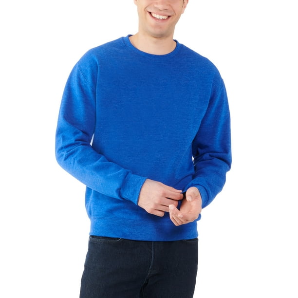 Fruit of the Loom - Fruit of the Loom Men's and Big Men's Eversoft Fleece Crew Sweatshirt, up to