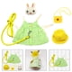 thumbnail image 5 of Conjunto De Vestido Para Mascotas Chaleco De Conejo Ropa De Disfraz Traje De Moda Diario Green_L Sunnimix Arnés para vestido de conejo, 5 of 7