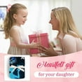 thumbnail image 6 of Daughter Gifts Butterfly Blanket, Daughter Blanket from Mom Butterfly Throw Blanket Gifts for Daughter, Butterfly Gifts for Daughter Fleece Flannel Blanket, Daughter Birthday Gift, 50" x 60", 6 of 6