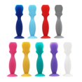 thumbnail image 3 of 9Pcs  Cream Brush Soft Silicone  Rash Cream Applicator With Suction Base For Baby Newborn, 3 of 8