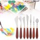 thumbnail image 5 of Cuchillo de paleta de espátula, juego de cuchillos de paleta estable y duradero para amantes de los artistas esquí esquí Gafas de esquí, 5 of 5