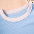 thumbnail image 4 of Hiijoy Toddler Girls Casual Outfits Cotton Solid Short Sleeve T Shirt and Shorts Set, Sizes 2-3T, 4 of 8