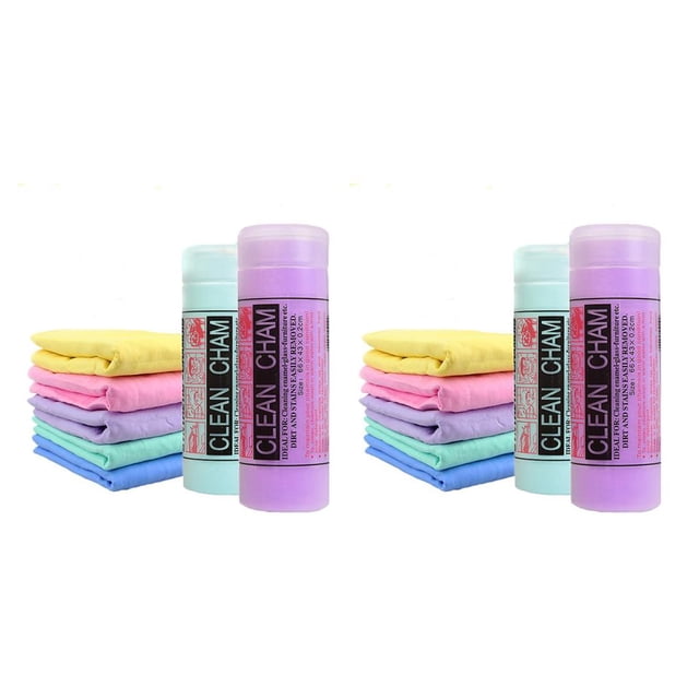 Riwesomey Limpiador de toallas de de coches de Color aleatorio, trapo de limpieza de ventanas de carrocería de coche, paño de secado de absorción Type2 NO2 Riwesomey CBP094781