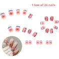 thumbnail image 3 of UDIYO Nail Patch Environmentally Friendly Wear-resistant ABS Blush Nail Tips for Dating, 3 of 7