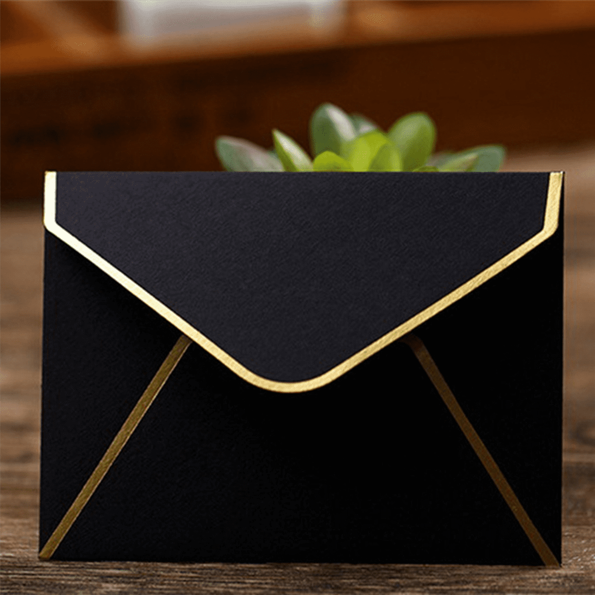150Pcs Mini Envelopes Gift Card Envelopes Envelopes for Personalized Gift Cards Wedding Envelopes or Place Card Black