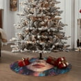 thumbnail image 4 of Fotbe Bohemian Colorful Flower Woman Pattern Christmas Tree Skirt, Tree Skirts Plush Christmas Decorations, Christmas Tree Skirts Xmas Decorations Holiday Party Decor-30", 4 of 6