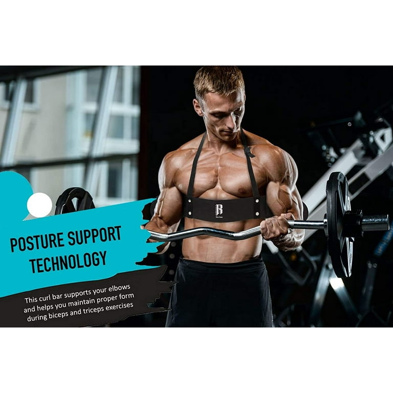 Bicep curl support bar hotsell