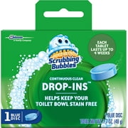 Scrubbing Bubbles 00191 Vanish Drop-Ins Toilet Bowl Cleaner, Blue, Each