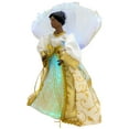 thumbnail image 4 of Northlight Lighted Fiber Optic African American Angel Christmas Tree Topper - 12" - Gold, 4 of 6