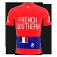thumbnail image 2 of French Southern Full Zipper Bike Short Sleeve Cycling Jersey  for Women - Size XL, 2 of 4