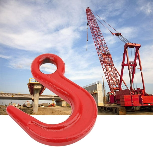 2Ton Lifting Hook Large Opening Alloy Steel Crane Hoist Hook for Factory  Lifting, Harbor Hoisting, Construction Engineering and Other Industries