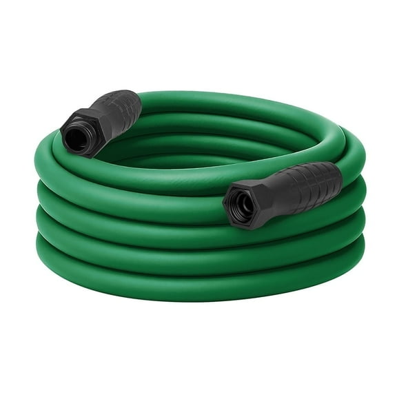 Flexzilla Colors SwivelGrip Garden Hose 5/8 in. x 50 ft., Lightweight All-Weather Water Hose, Durable & Flexible, Leak-Free Connections, Forest Green