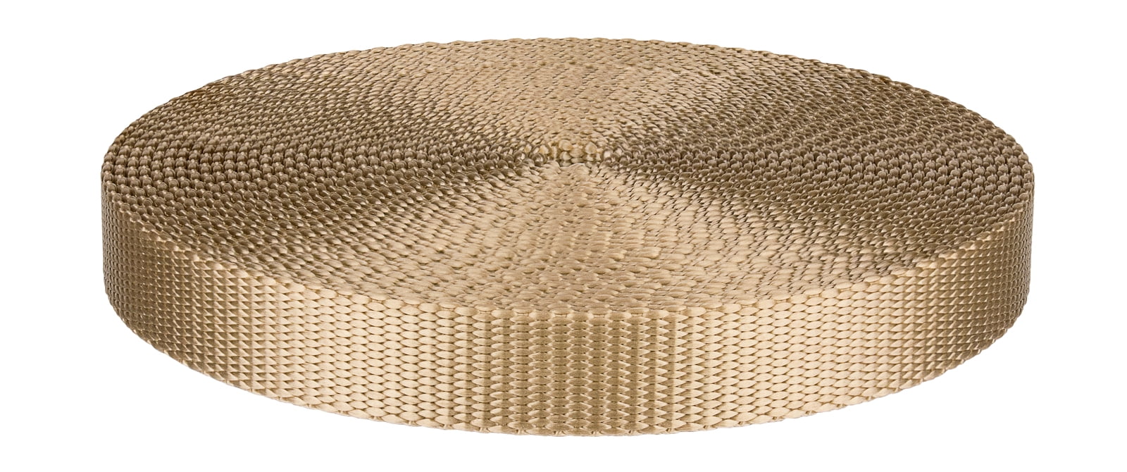 3//4 Inch Tan Heavy Plus Nylon Webbing Closeout 20 Yards