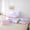 Purple A, variant on Erosebridal Glitter Print Personalized Initial A Girl Twin Bedding Sets 7-Piece,Kids Teens Purple Bow Geometric Stripes Bedding Comforter Set,Pink Reversible