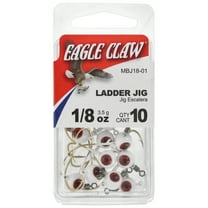 Eagle Claw Ladder Jig 1/18 oz White