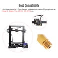 thumbnail image 4 of Labymos 1pc 3D Printer Extruder Brass Nozzle M6 Thread Printer Head 0.2mm Output for MK8, 4 of 7