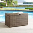 thumbnail image 2 of Pemberly Row Wicker Patio Deck Box in Weathered Brown, 2 of 9