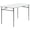White, variant on LiteHaven 4-Foot Folding Adjustable Table - Height Adjustable (21" to 28"), Portable & for Indoor/Outdoor Use, Seats 4 Adults, Versatile Black Picnic Table
