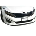 thumbnail image 3 of Ikon Motorsports Compatible with 14-15 Kia Optima SX 4 Door Sedan Ikon Style Front Bumper Lip Splitter PP, 3 of 7