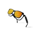 thumbnail image 2 of Lunettes audio Bluetooth Intelligentes, Appels, Écoute de Chansons, navigation, protection UV, Doré, 2 of 24