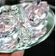 thumbnail image 5 of London Boutique Cristal Decorativo Animal Doble Cisne Moda, 5 of 5
