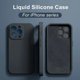 thumbnail image 2 of Funda de silicona líquida Original de lujo para iPhone, carcasa a prueba de golpes para iPhone 14, 13, 12, 11 Pro Max, Mini, 7, 8 Plus, 15, X, XR, XS, MAX, SE, 2 of 5