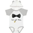 thumbnail image 3 of Inktastic I've Got This Black Bow Tie with Wedding Ring Boys Baby Bodysuit, 3 of 5