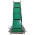 thumbnail image 3 of Electric PVC Belt Climbing Conveyor Incline Transport Machine 110V 2-10m/min 78.7*15.7in Max 59in Aluminum Frame, 3 of 8