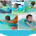 thumbnail image 2 of Baby Swimming Ring PVC L Size Adjustable Comfortable Newborn Swim Inflatable Float for Pool, 2 of 4